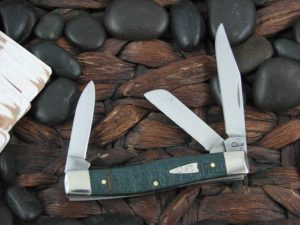Case Knives Medium Stockman with Turquoise Curly Maple Wood handles CA23361