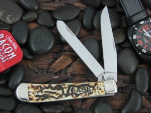 Case Knives Trapper with Natural Toasted Bone handles CA67910