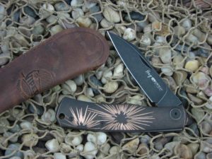 Viper Knives Hug with Bronze Dark Stonewash handles V5991BRS